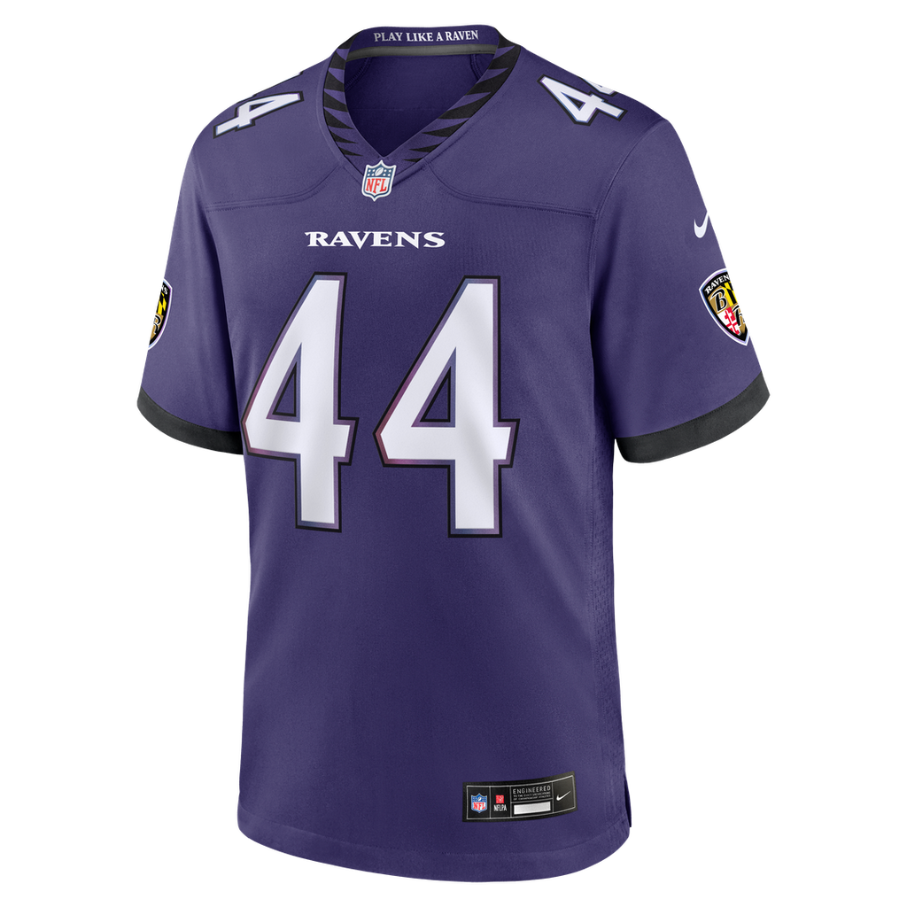 Baltimore Ravens Marlon Humphrey Nike Purple Team Game Jersey