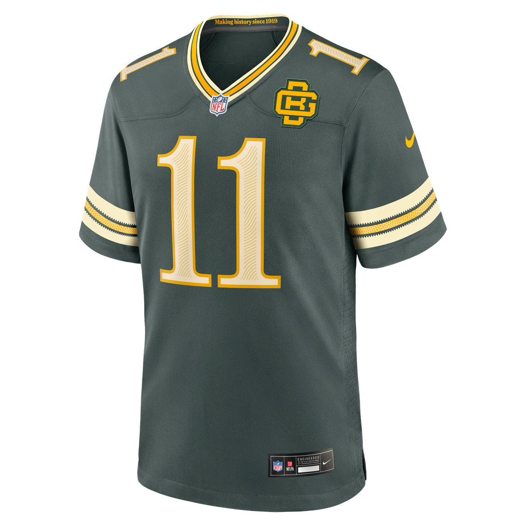 Green Bay Packers Jayden Reed Nike Green 2026 Rivalries Collection Game Jersey