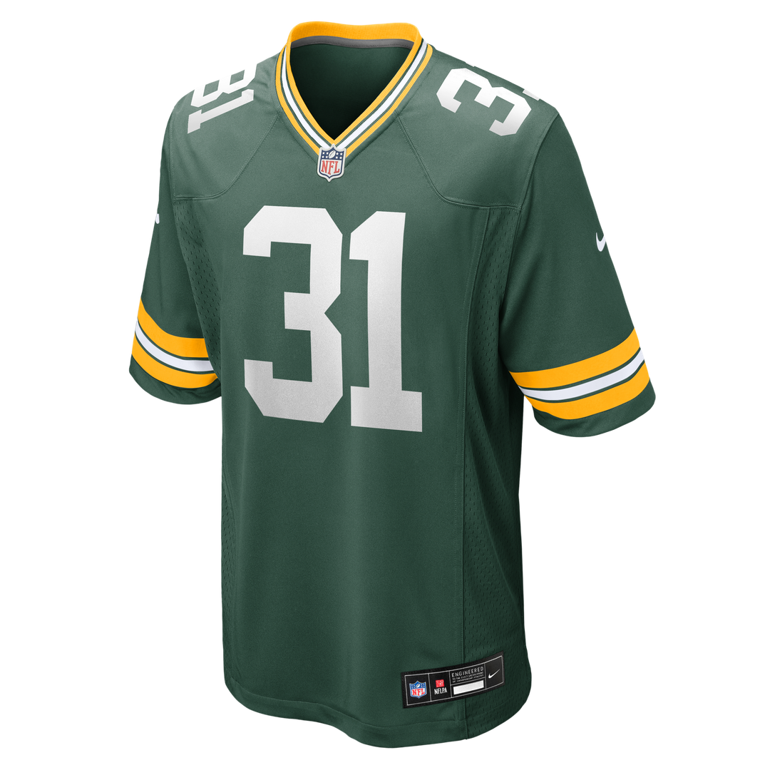 Green Bay Packers Nick Niemann Nike Green Team Game Jersey