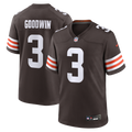 Cleveland Browns Marquise Goodwin Nike Brown Team Game Jersey