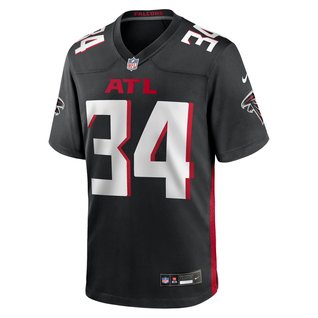 Atlanta Falcons Ray Buchanan Nike Black Game Retired Player Jersey