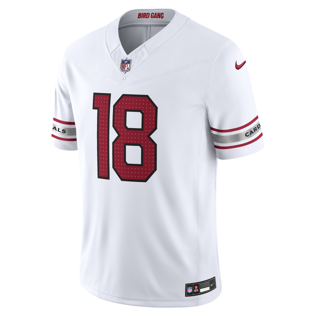 Arizona Cardinals Marvin Harrison Jr. Nike Cardinal Team Vapor F.U.S.E. Stitched Limited Jersey