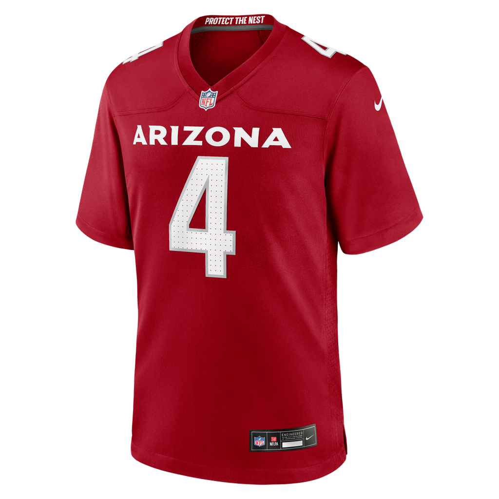 Arizona Cardinals Jeremiyah Love Nike Cardinal Team Game Jersey