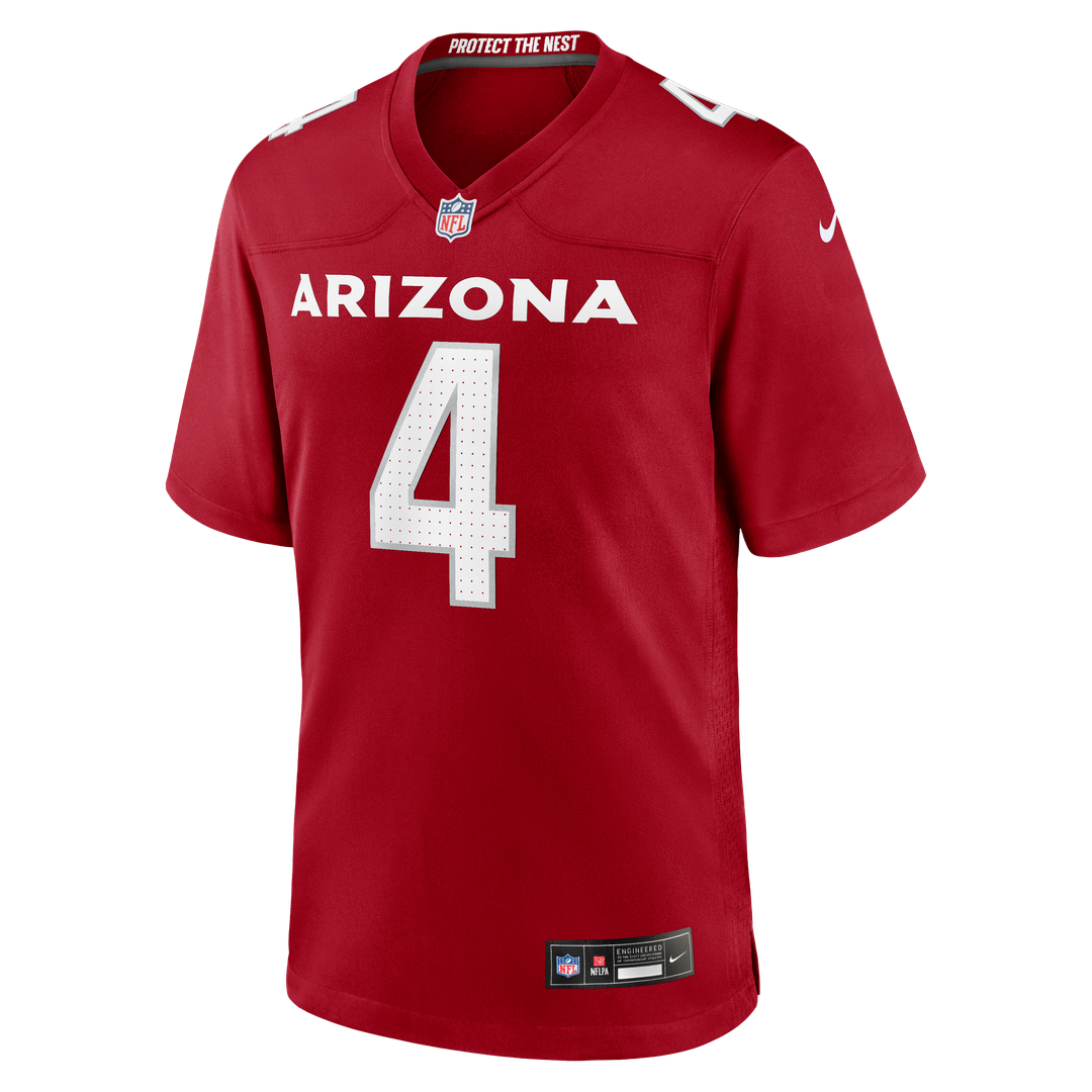 Arizona Cardinals Jeremiyah Love Nike Cardinal Team Game Jersey