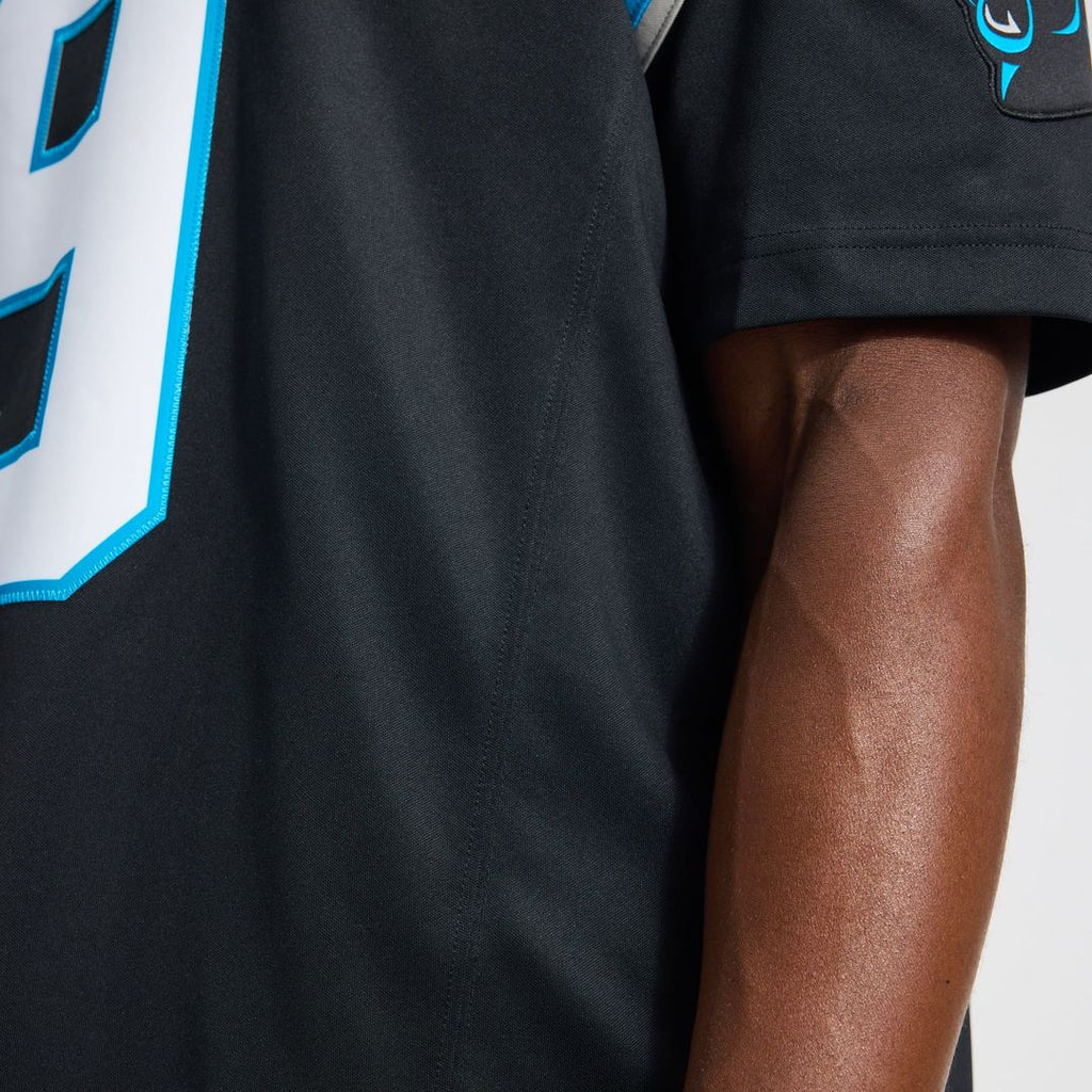 Carolina Panthers Bryce Young Nike Blue Alternate Vapor F.U.S.E. Stitched Limited Jersey