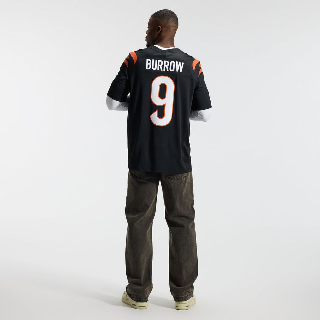 Cincinnati Bengals Joe Burrow Nike Orange Alternate Vapor F.U.S.E. Stitched Limited Jersey