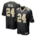 New Orleans Saints Devin Neal Nike Black Team Game Jersey