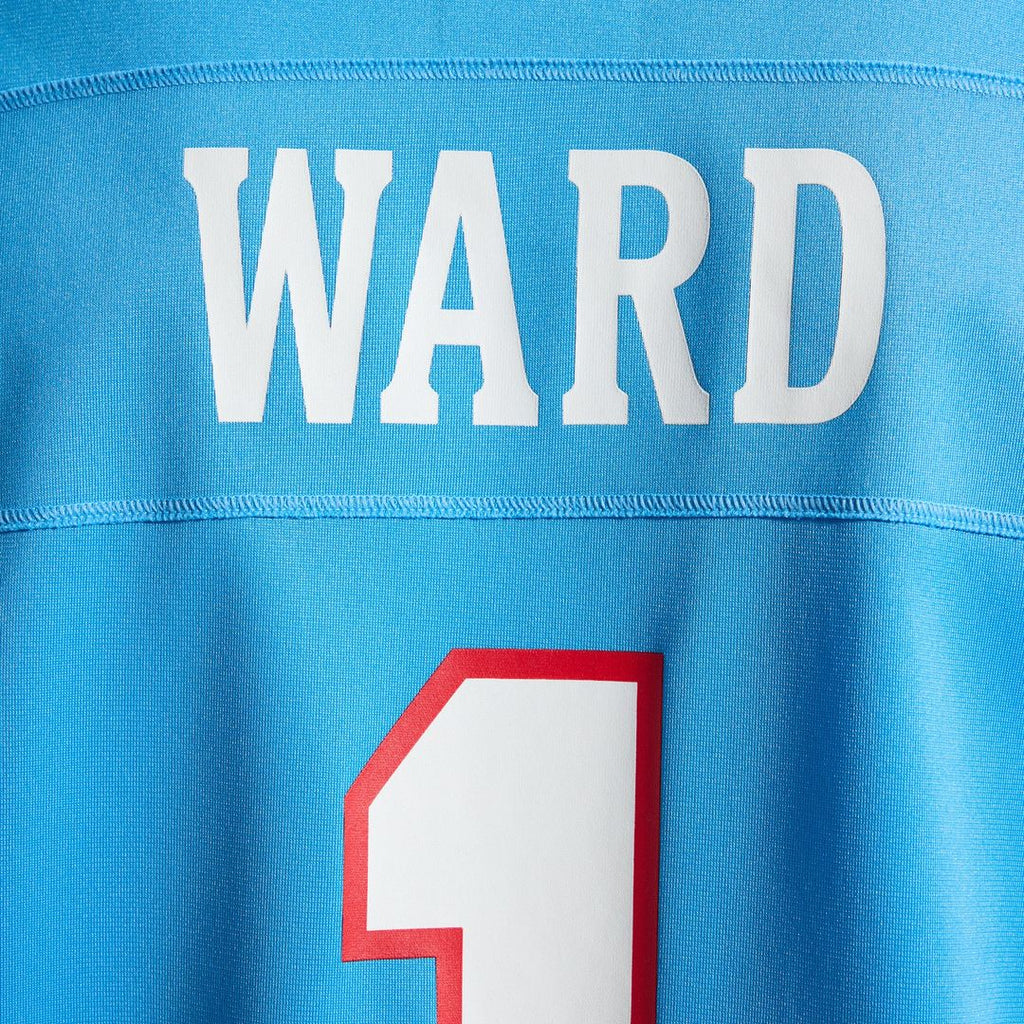 Tennessee Titans Cameron Ward Nike Light Blue Game Jersey