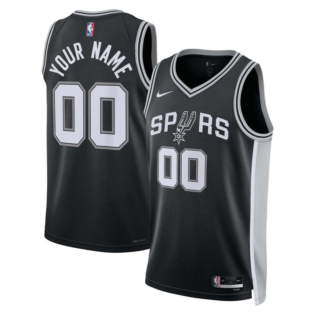 San Antonio Spurs Nike Icon Swingman Jersey - Custom - Unisex