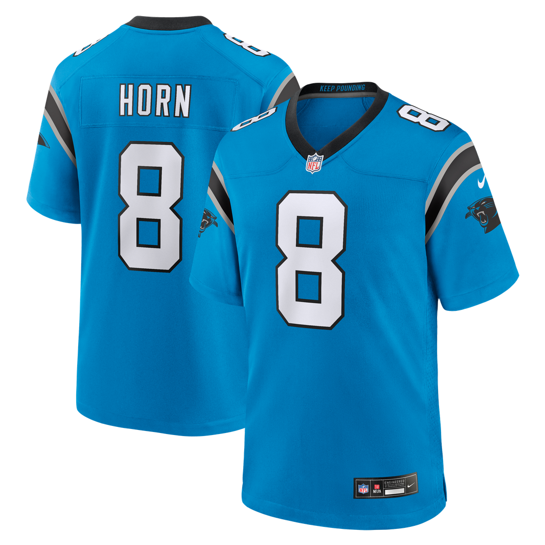 Carolina Panthers Jaycee Horn Nike Blue Alternate Game Jersey