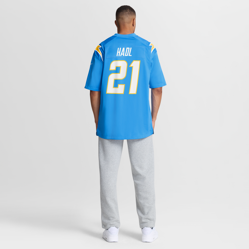 Los Angeles Chargers John Hadl Nike Powder Blue Game Retired Player Jersey