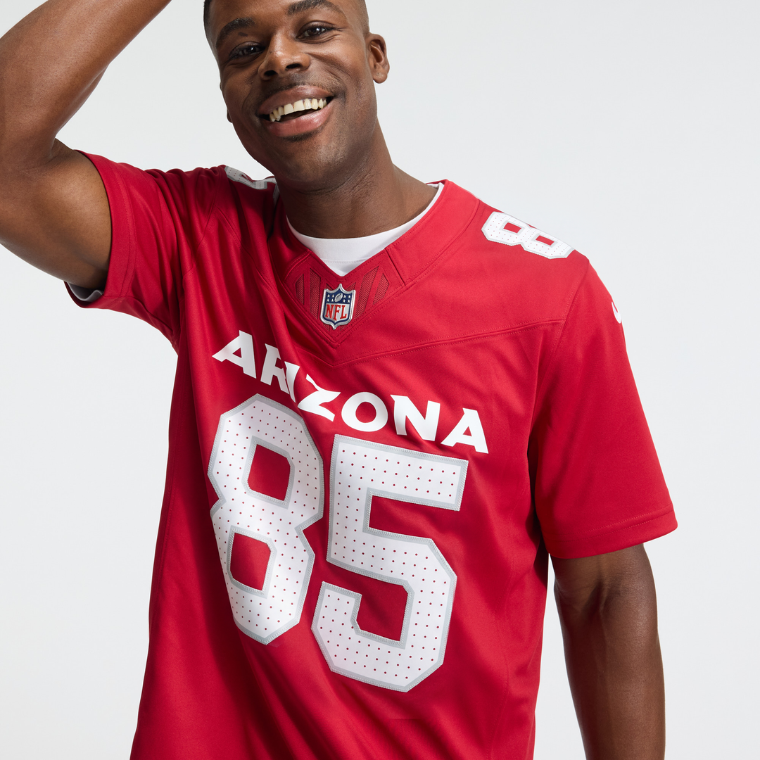 Arizona Cardinals Trey McBride Nike White Vapor F.U.S.E. Stitched Limited Jersey