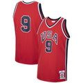 USA 1984 Michael Jordan USA Basketball Authentic Alternate Jersey By Mitchell & Ness - Red