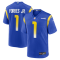 Los Angeles Rams Emmanuel Forbes Jr. Nike Royal Team Game Jersey