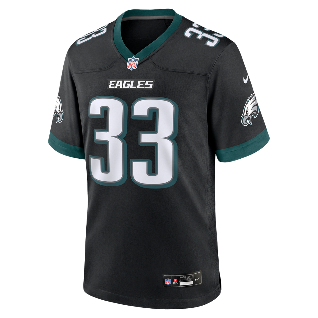 Philadelphia Eagles Cooper DeJean Nike White Game Jersey