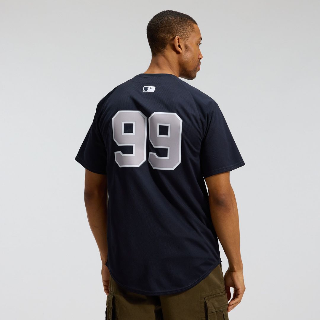 New York Yankees Aaron Judge Nike Gray Road Limited Player Jersey