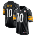 Pittsburgh Steelers Roman Wilson Nike Black Game Player Jersey