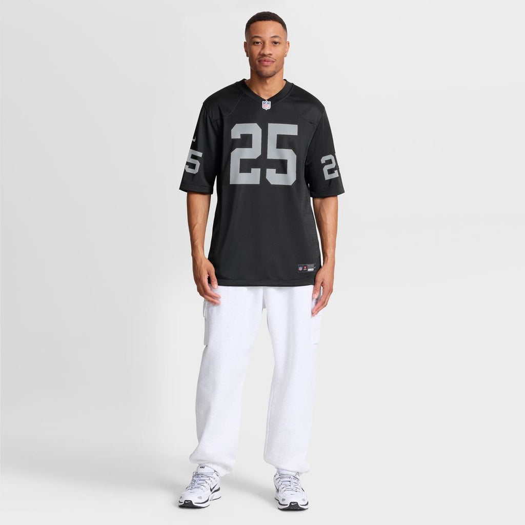 Las Vegas Raiders Fred Biletnikoff Nike Black Game Retired Player Jersey