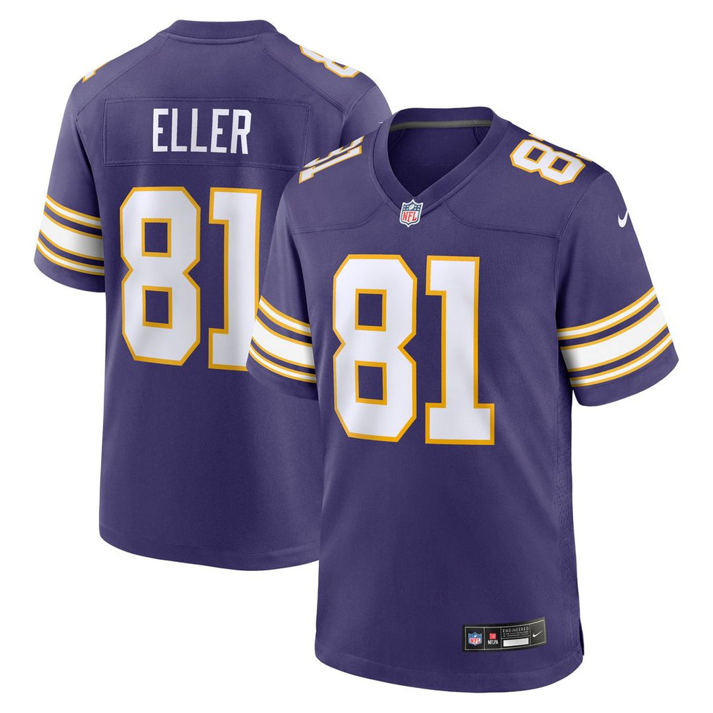 Minnesota Vikings Carl Eller Nike Purple Retired Player Alternate Game Jersey