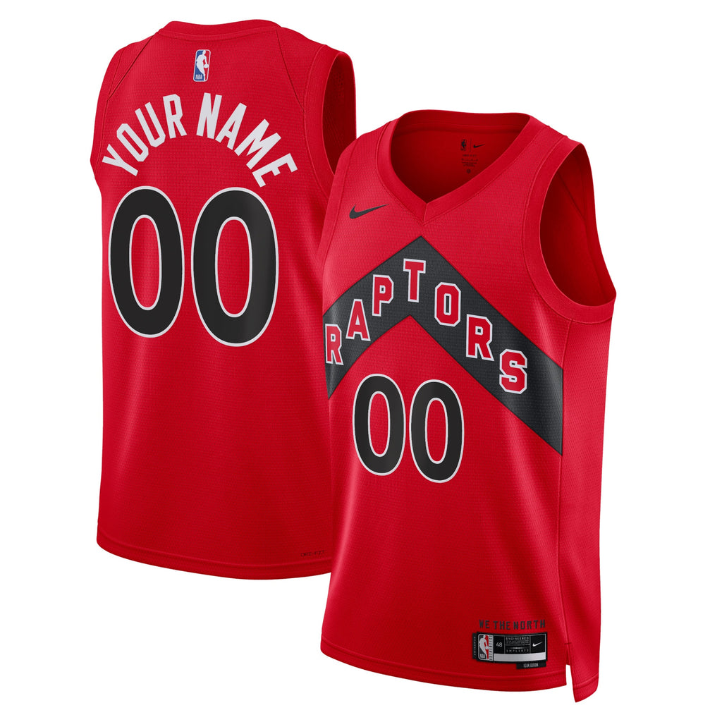Toronto Raptors Nike Icon Swingman Jersey - Custom - Unisex