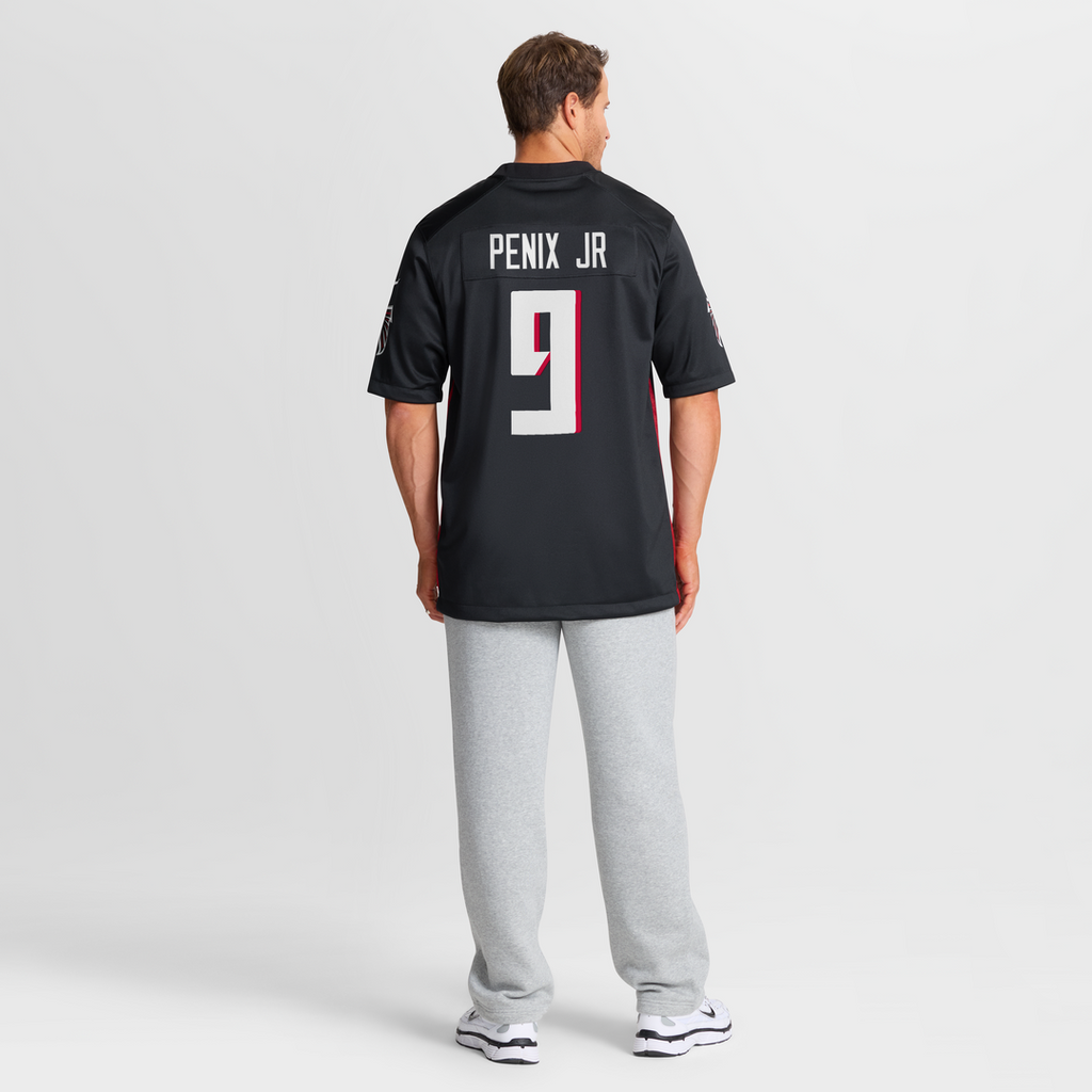 Atlanta Falcons Michael Penix Jr. Nike Black Player Game Jersey