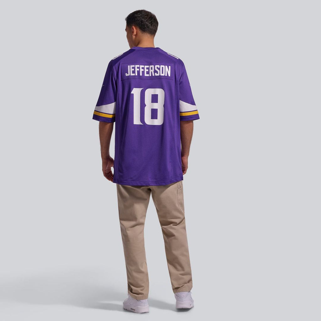 Minnesota Vikings Justin Jefferson Nike Purple Player Game Jersey