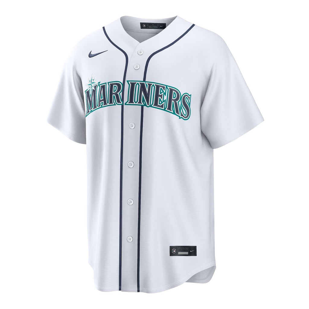 Seattle Mariners Victor Robles Nike White Home Replica Jersey