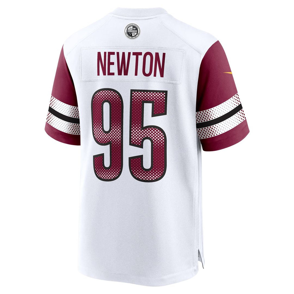 Washington Commanders Jer'Zhan Newton Nike White Game Jersey