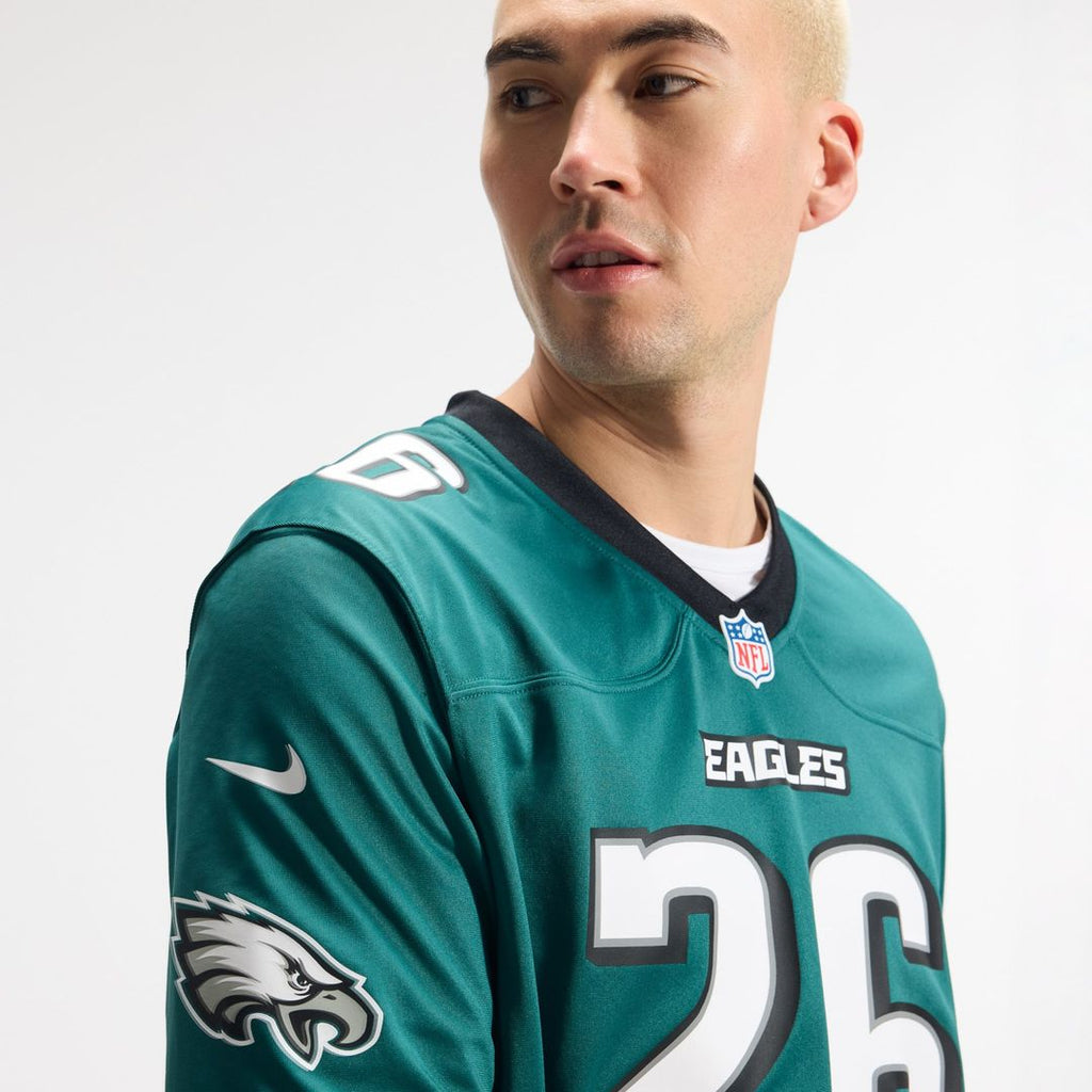 Philadelphia Eagles Saquon Barkley Nike Kelly Green Alternate Game Jersey