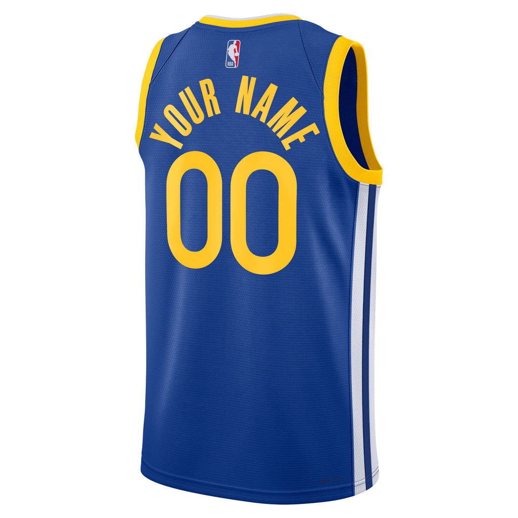 Golden State Warriors Nike Icon Swingman Jersey - Custom - Unisex