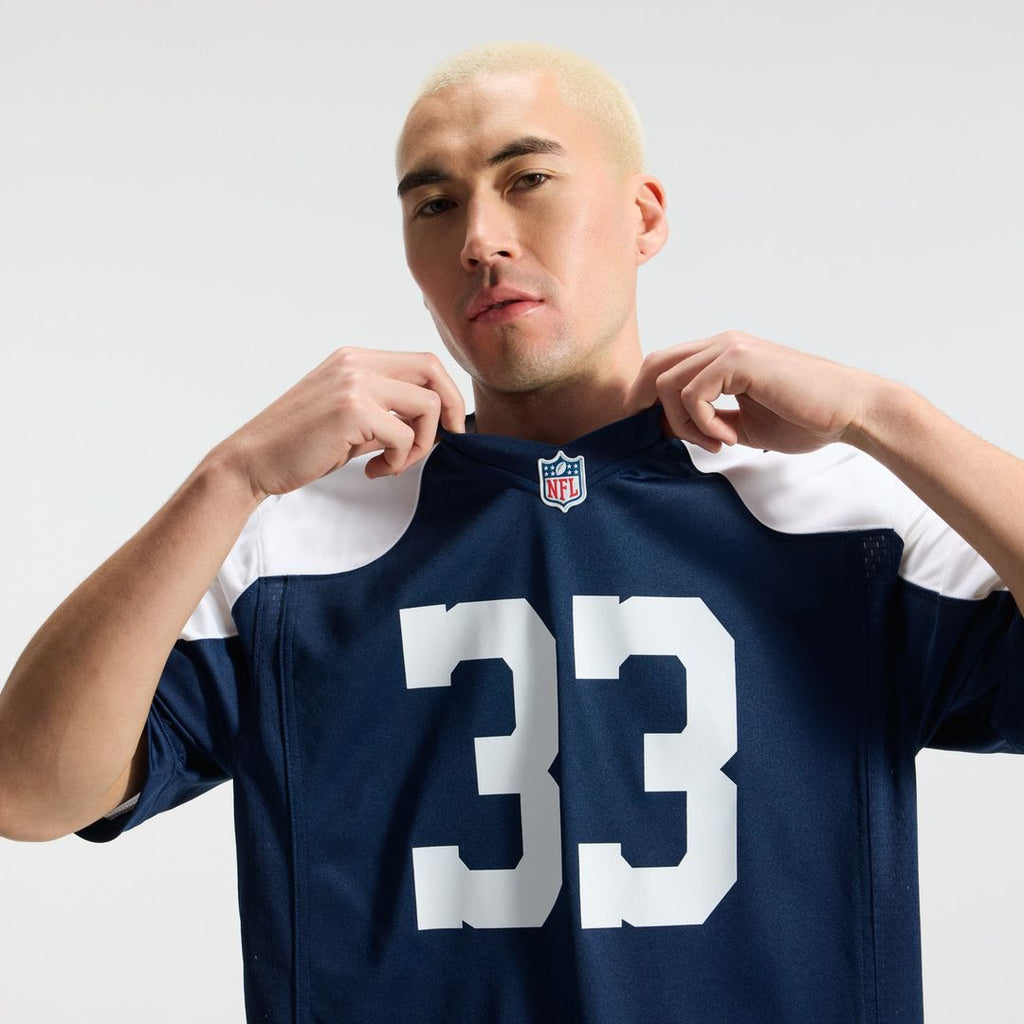 Dallas Cowboys Javonte Williams Nike White Game Jersey