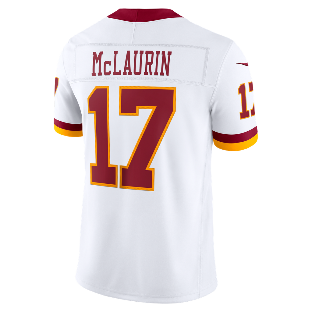 Washington Commanders Terry McLaurin Nike White Vapor F.U.S.E. Stitched Limited Jersey