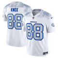 Buffalo Bills Dawson Knox Nike White Rivalries Collection Stitched Limited Jersey