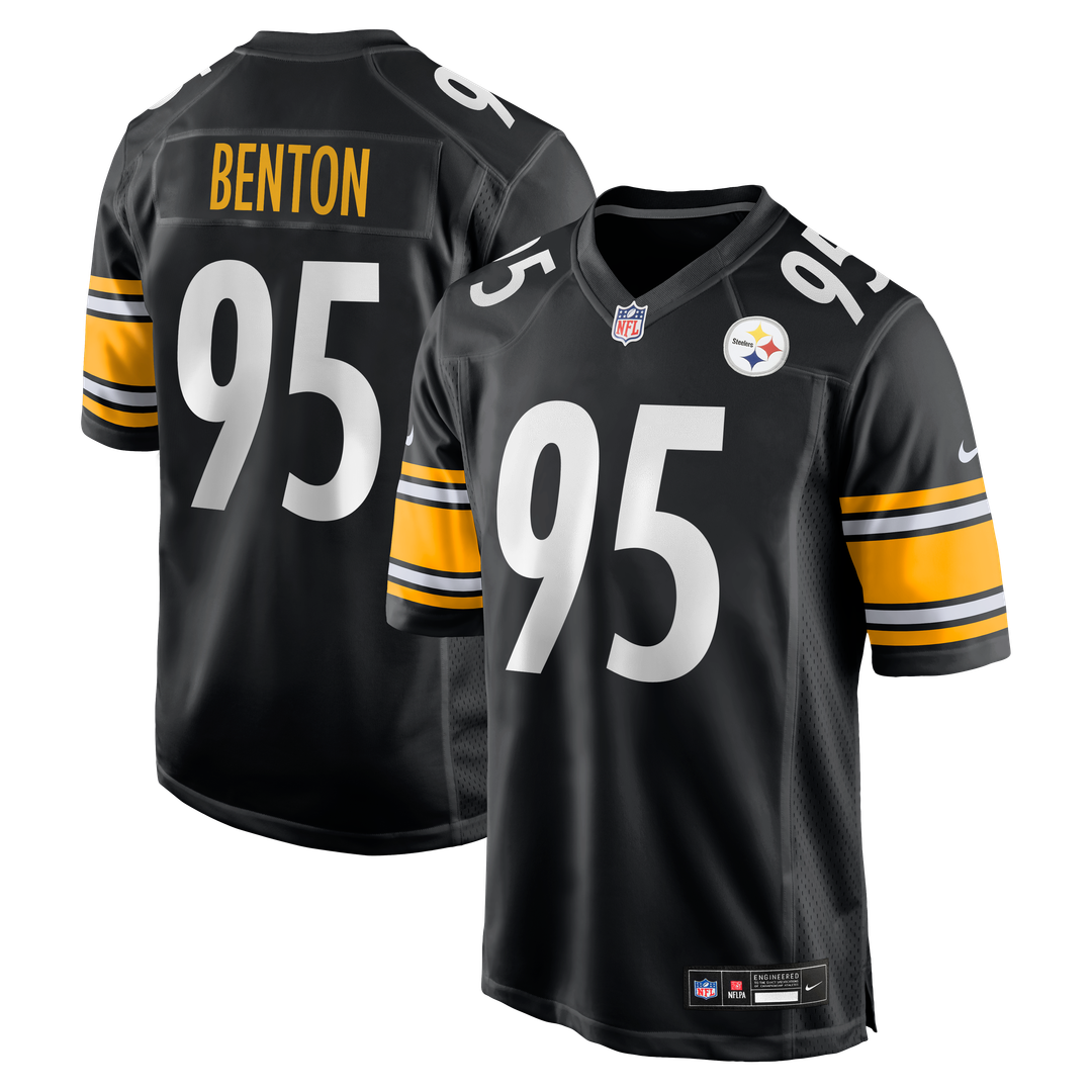 Pittsburgh Steelers Keeanu Benton Nike Black Team Game Jersey