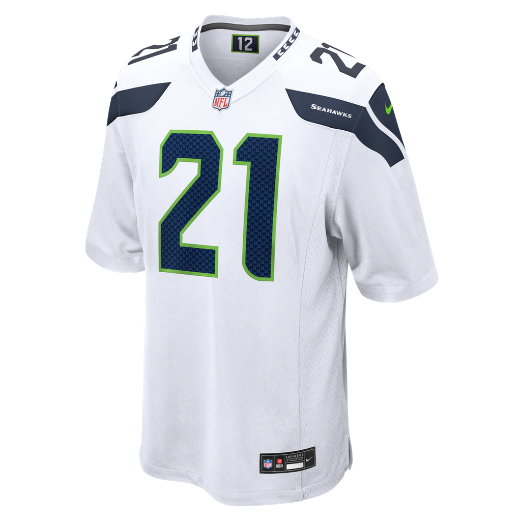 Seattle Seahawks Devon Witherspoon Nike College Navy Game Jersey