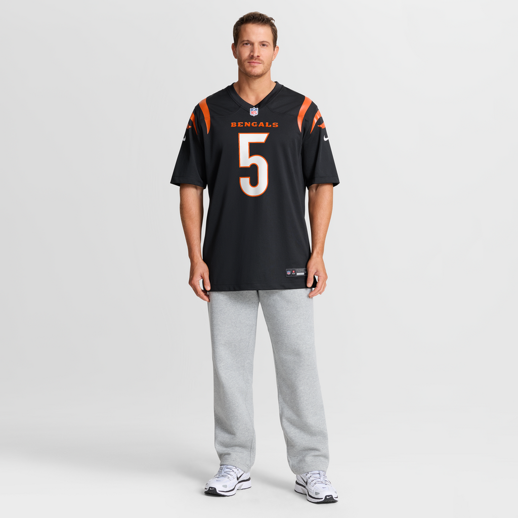 Cincinnati Bengals Tee Higgins Nike White Game Jersey