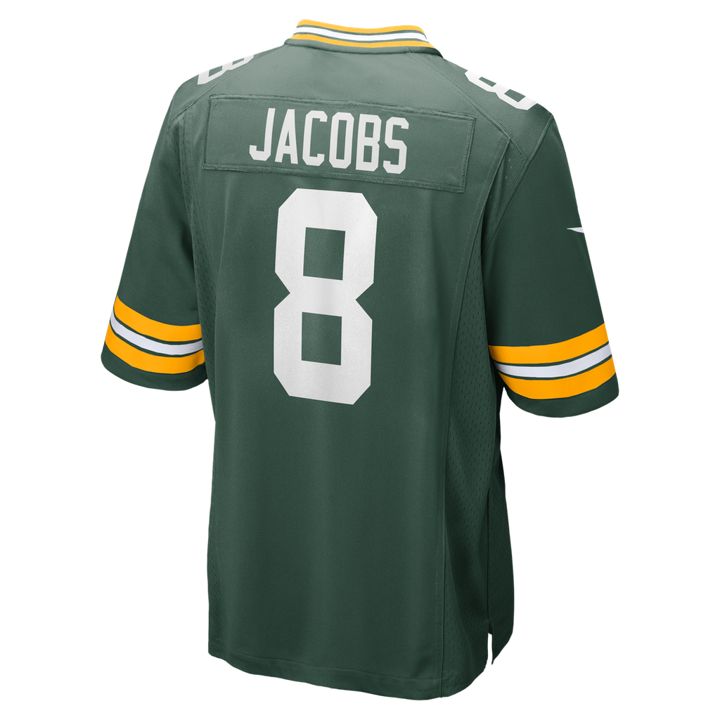 Green Bay Packers Josh Jacobs Nike Green Team Game Jersey