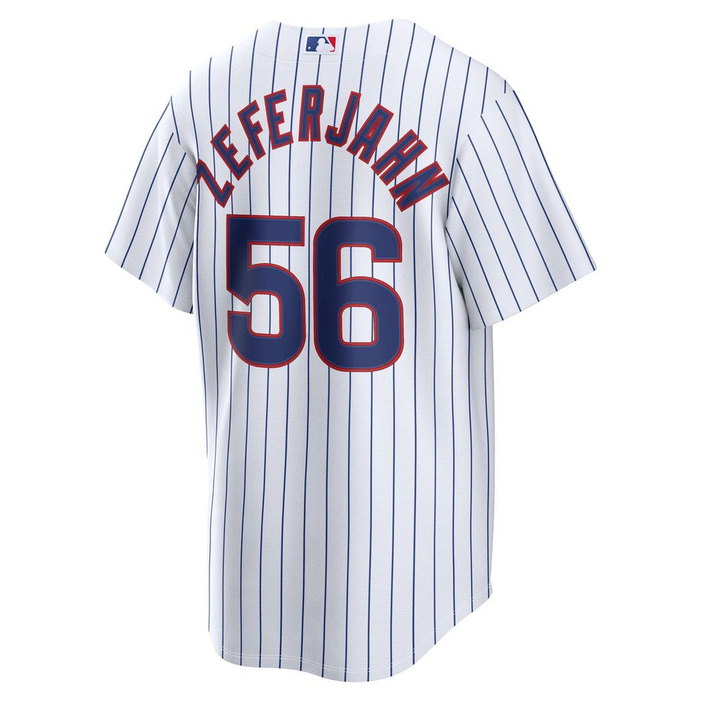 Chicago Cubs Ryan Zeferjahn Nike White Home Replica Jersey