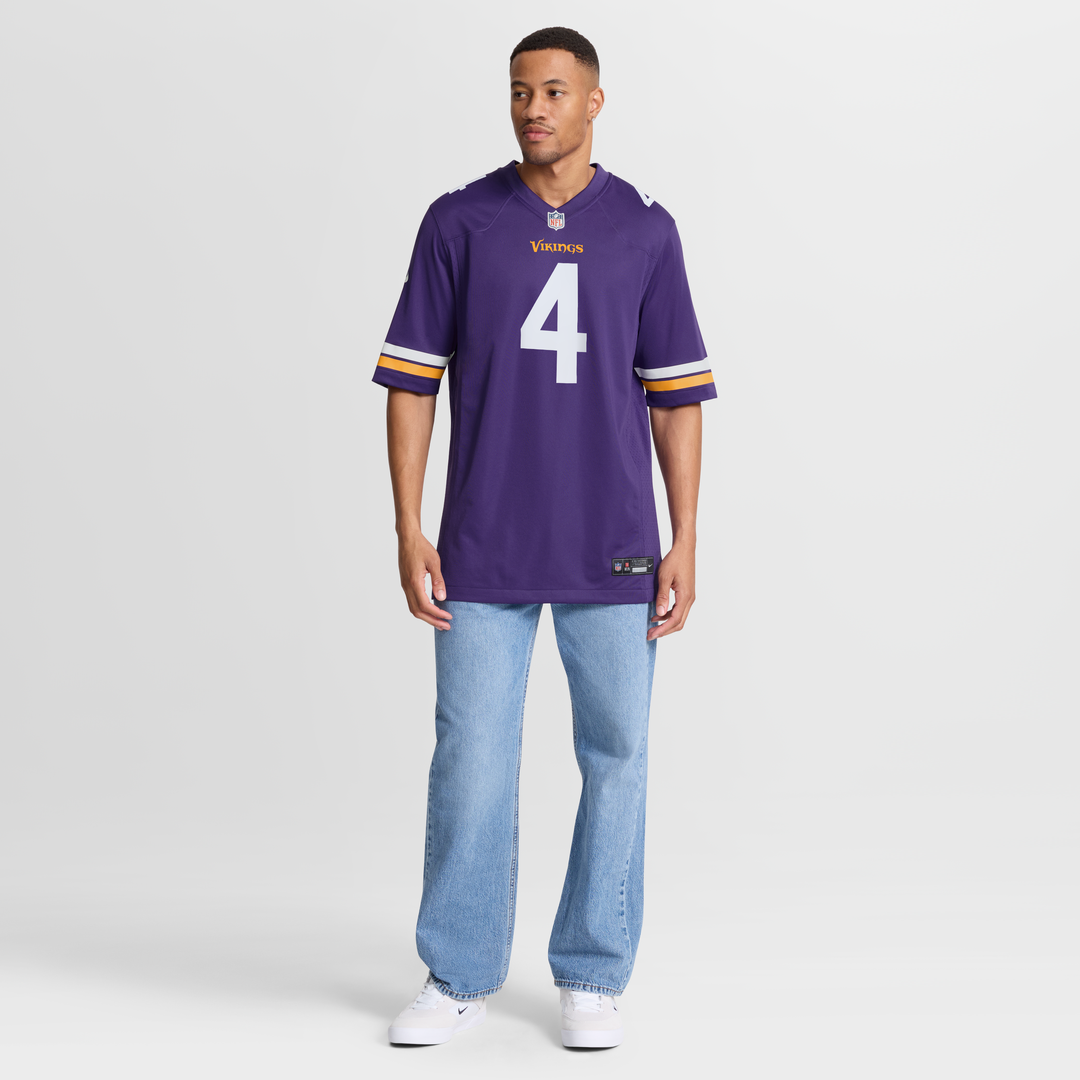 Minnesota Vikings Myles Price Nike Purple Team Game Jersey
