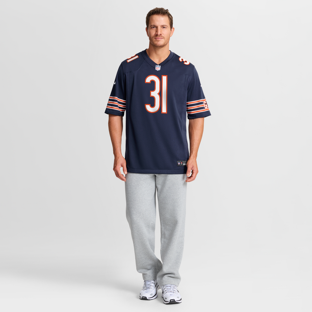 Chicago Bears Dillon Thieneman Nike Navy Team Game Jersey