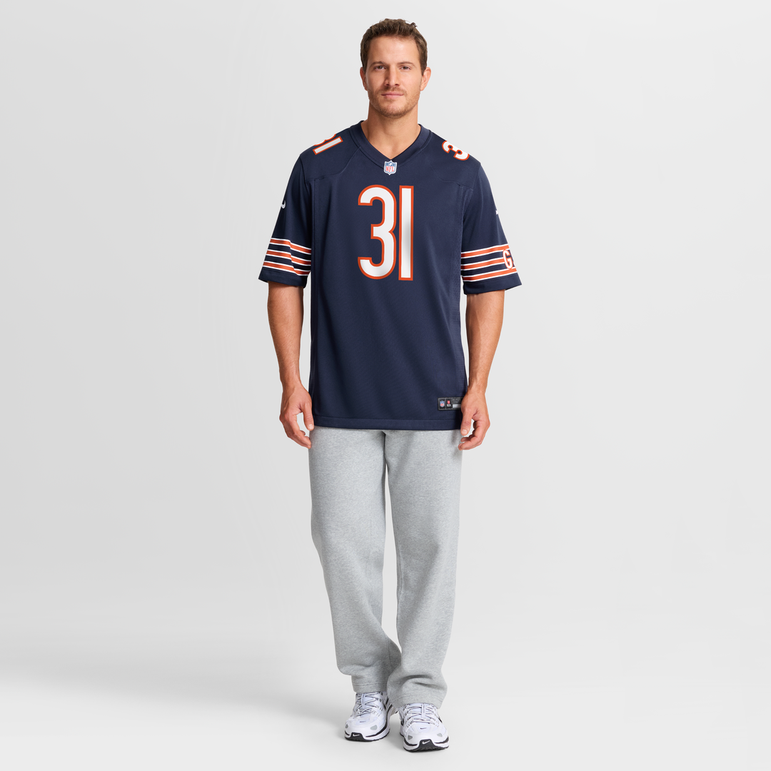 Chicago Bears Dillon Thieneman Nike Navy Team Game Jersey
