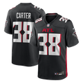Atlanta Falcons Nathan Carter Nike Black Team Game Jersey