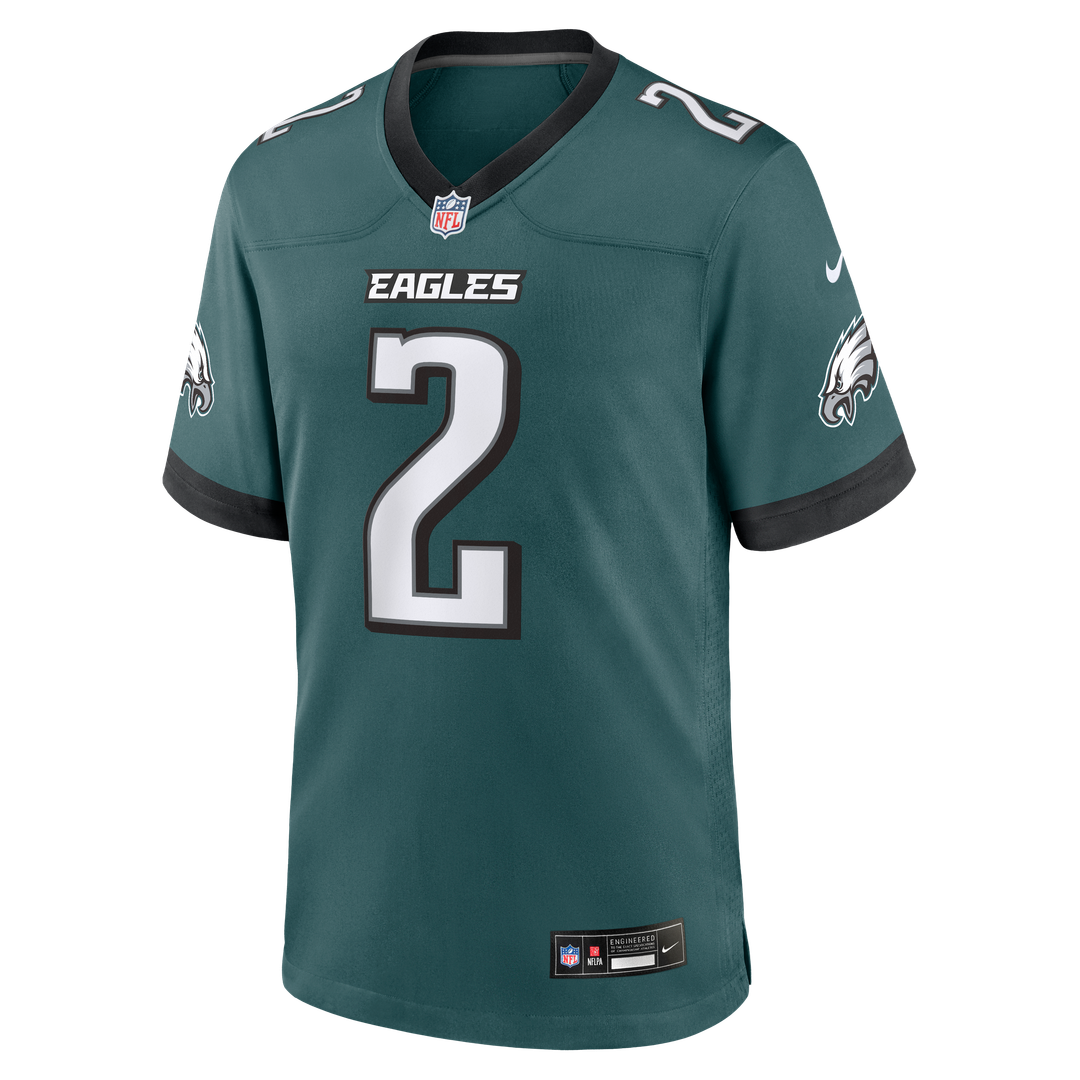 Philadelphia Eagles Tariq Woolen Nike Kelly Green Alternate Game Jersey