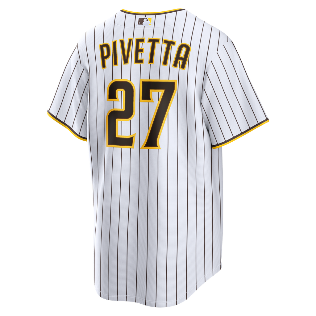 San Diego Padres Nick Pivetta Nike White Home Replica Jersey