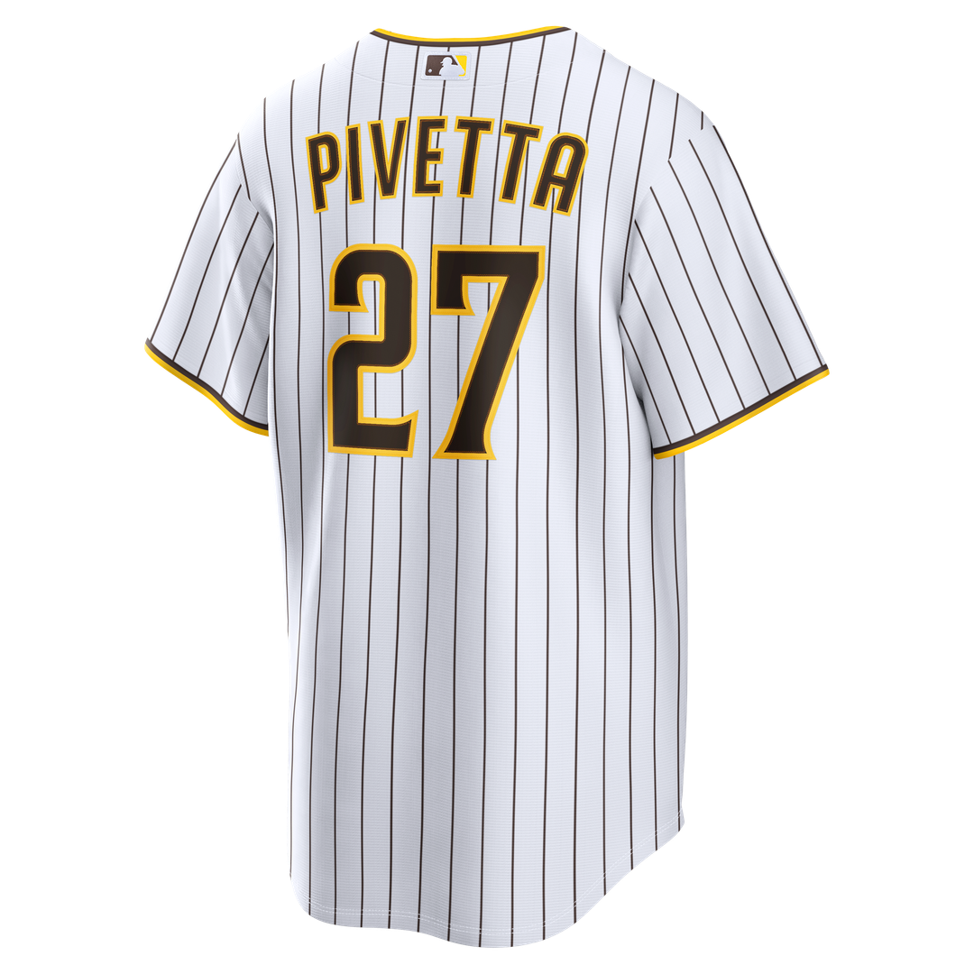 San Diego Padres Nick Pivetta Nike White Home Replica Jersey