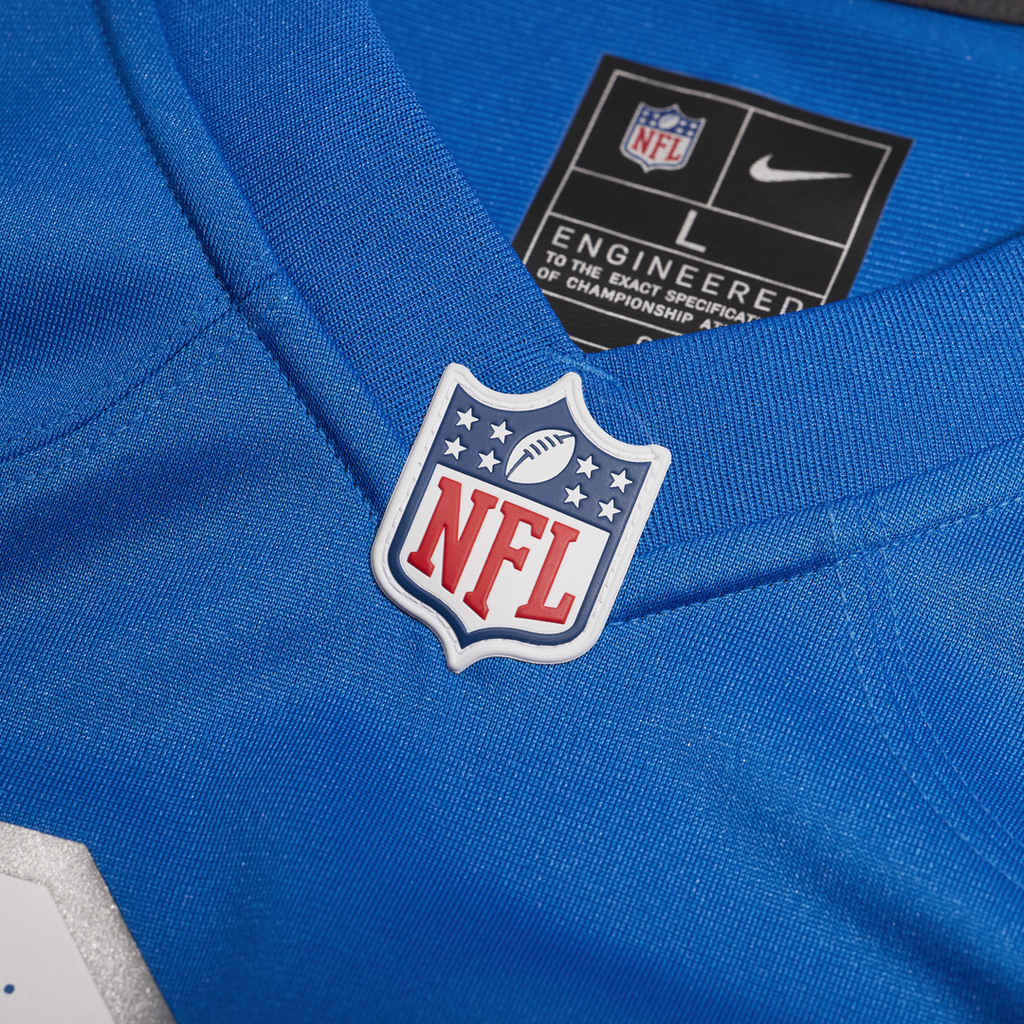 Detroit Lions D.J. Reed Nike Blue Team Game Jersey