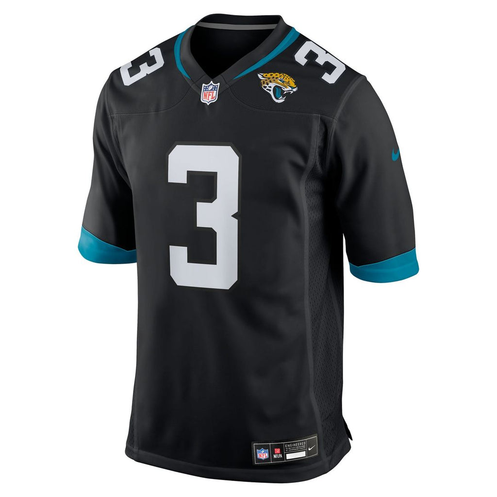Jacksonville Jaguars Jakobi Meyers Nike Black Alternate Game Jersey