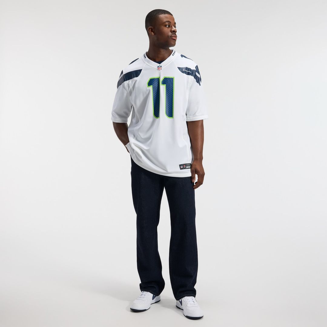 Seattle Seahawks Jaxon Smith-Njigba Nike College Navy Game Jersey