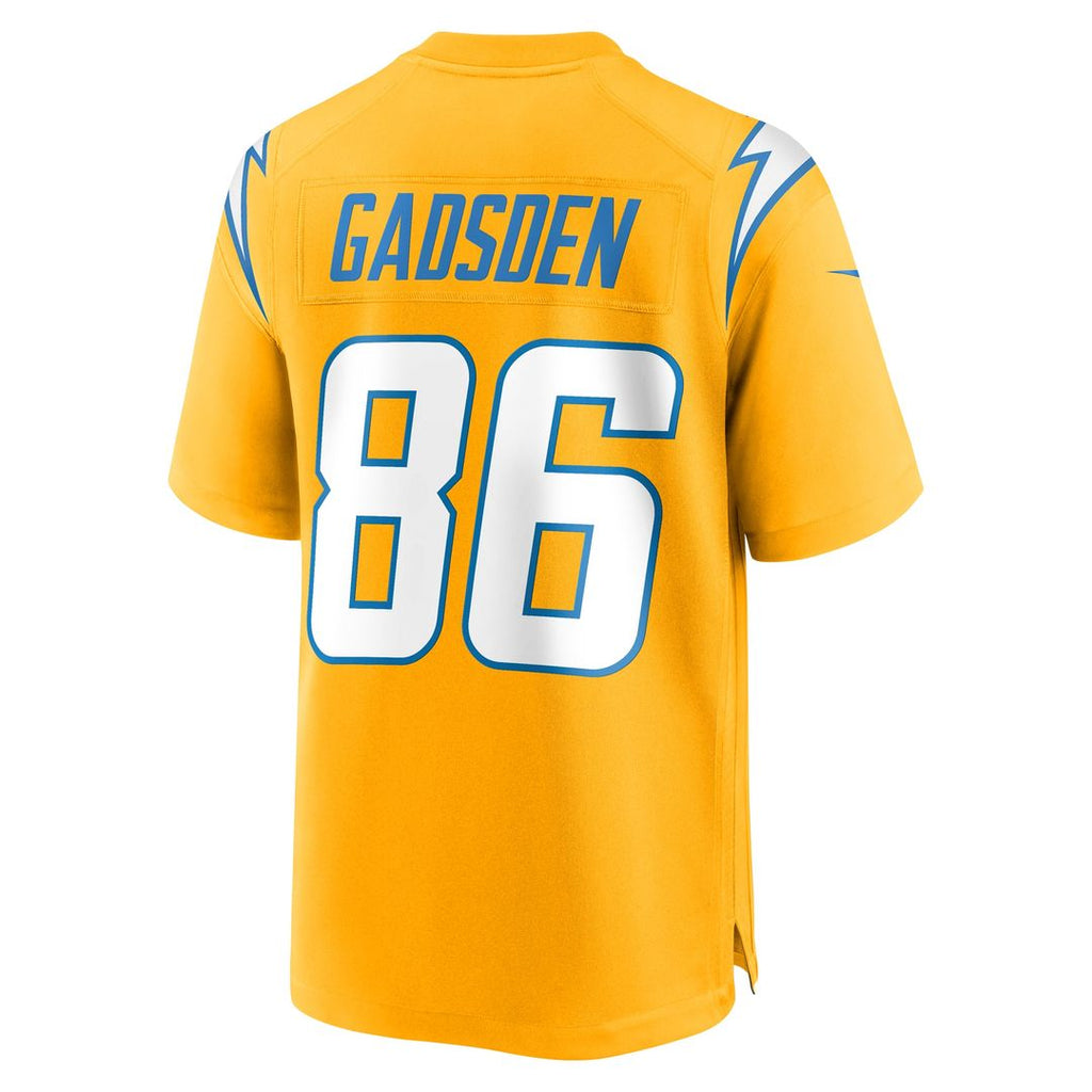 Los Angeles Chargers Oronde Gadsden Nike Navy Alternate 2 Super Chargers Game Jersey