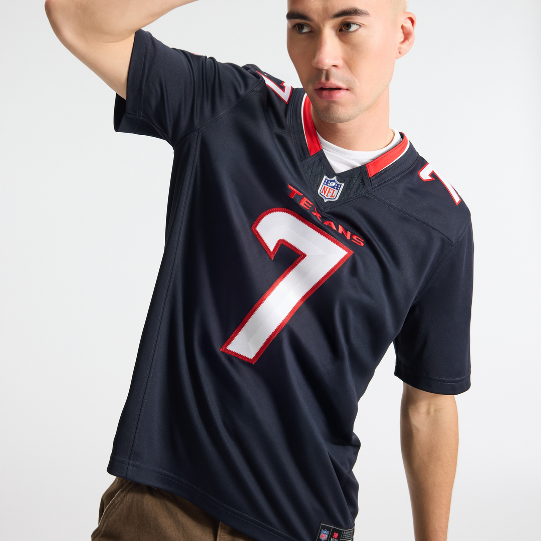 Houston Texans C.J. Stroud Nike Navy Team Vapor F.U.S.E. Stitched Limited Jersey